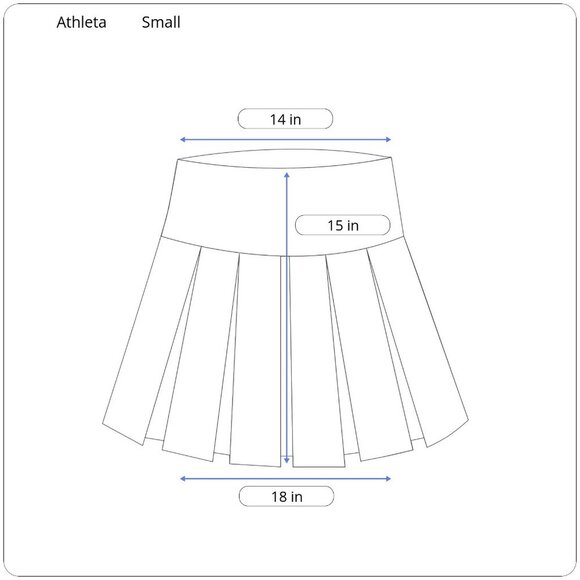 Athleta Stretch-In Skort – Cobblestone Gray – Size Small EUC - Picture 7 of 7